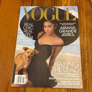 ARIANA GRANDE VOGUE MAGAZINE AUG 2019 ISSUE